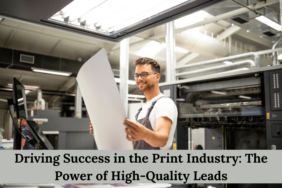 Driving Success in the Print Industry